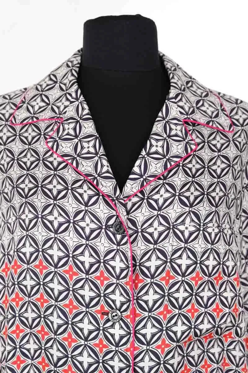 Chemise Louis Vuitton Noir en Soie