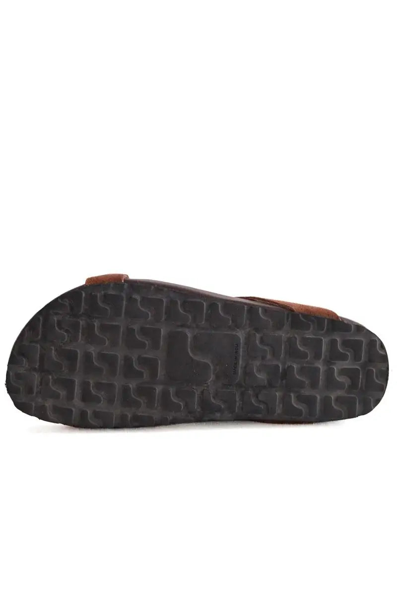 Sandales Soeur Marron en Daim