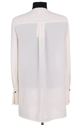 Chemise LK Bennett Ecru en Synthétique