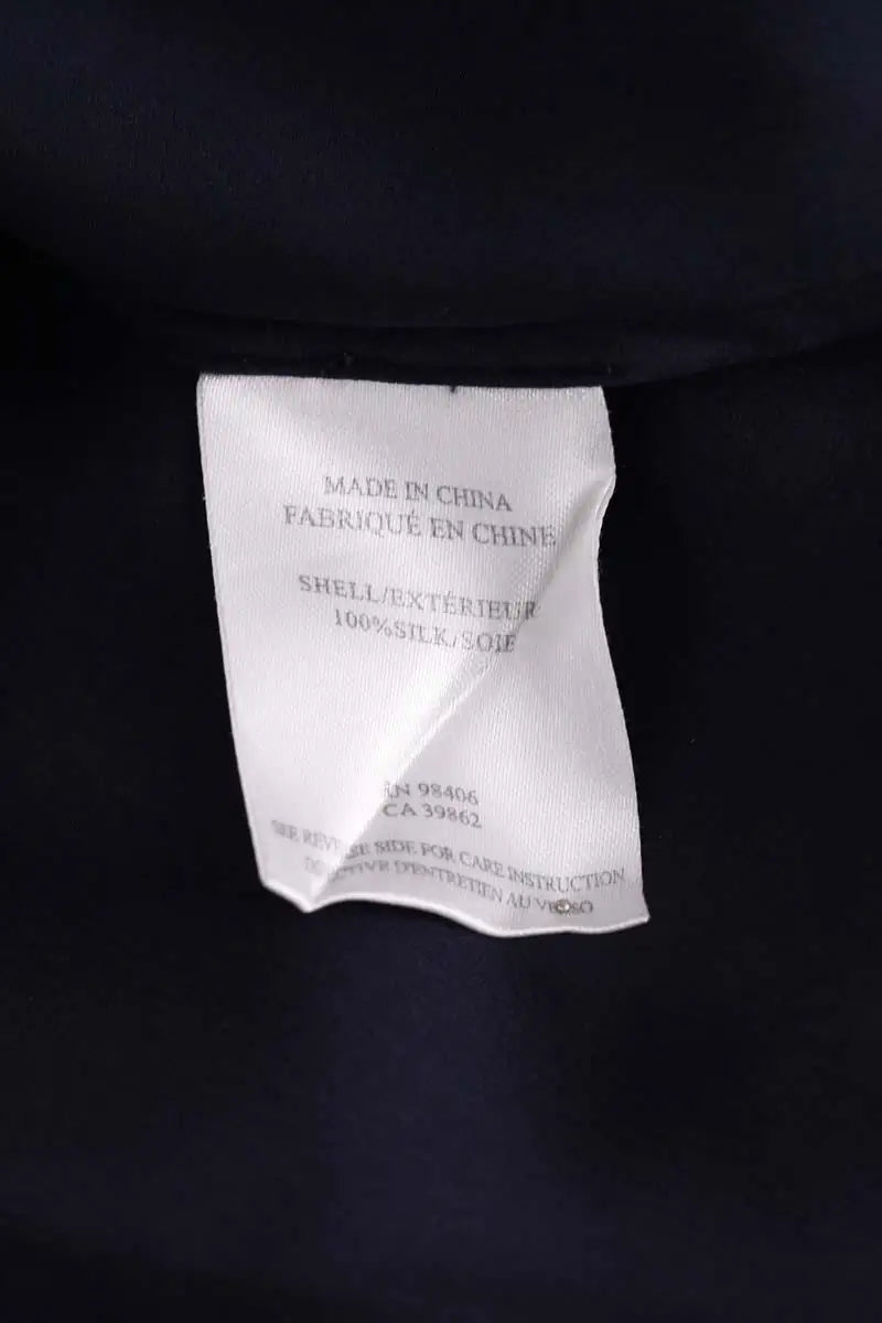 Blouse Theory Bleu en Soie
