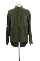 Chemise The Kooples  Kaki