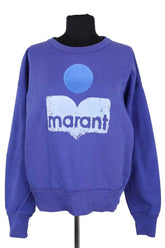 Sweatshirt Isabel Marant Étoile Bleu en Coton, taille L - Seconde Main
