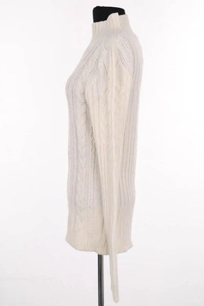 Pull Pinko Blanc en Laine