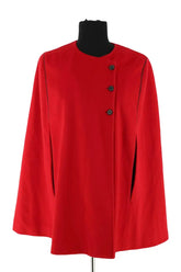 Manteau Joseph Rouge en Laine, taille M - Seconde Main