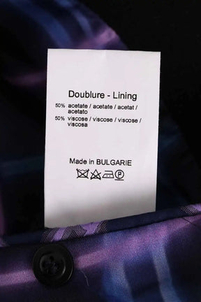Manteau Kenzo Bleu en Synthétique