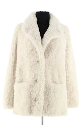 Manteau Zadig & Voltaire Blanc en Synthétique, taille XS - Seconde Main