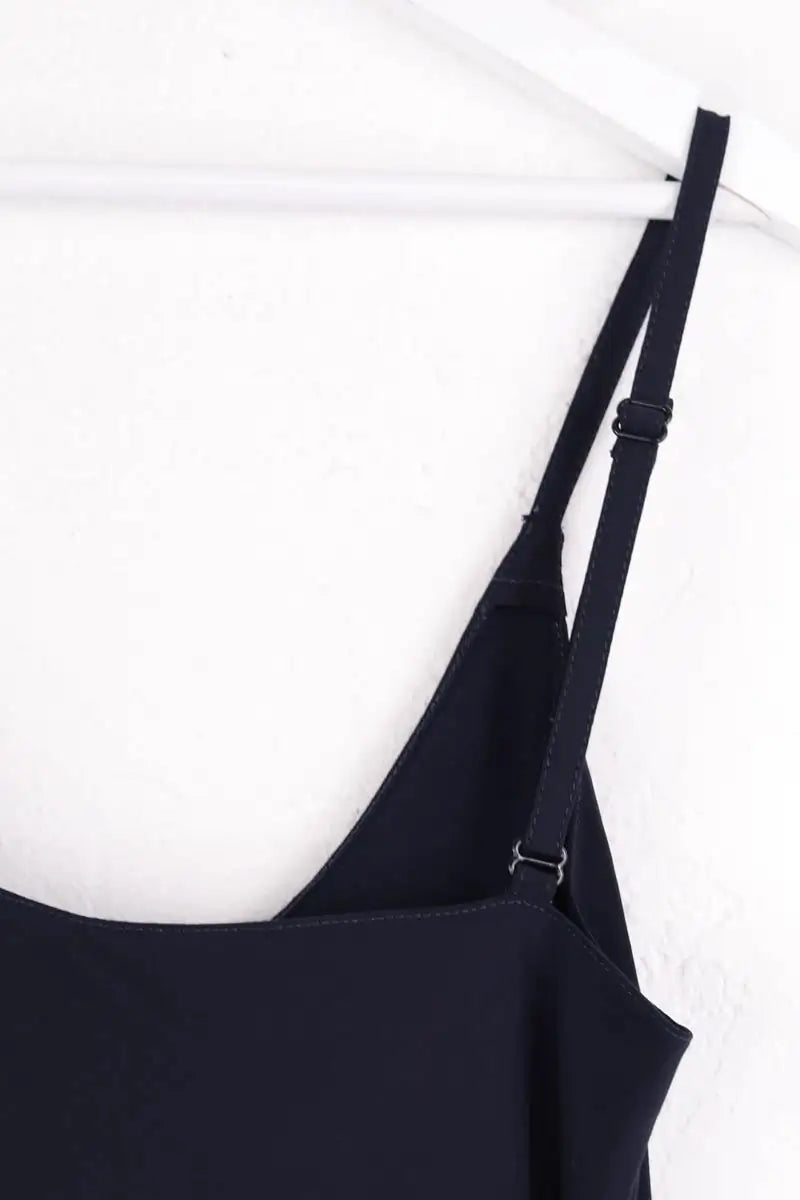Robe Courrèges Marine en Synthétique