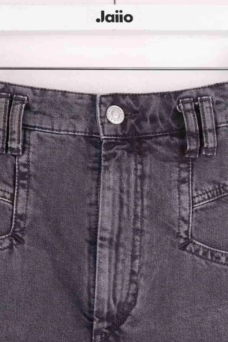 Short Isabel Marant Esquia Anthracite en Coton