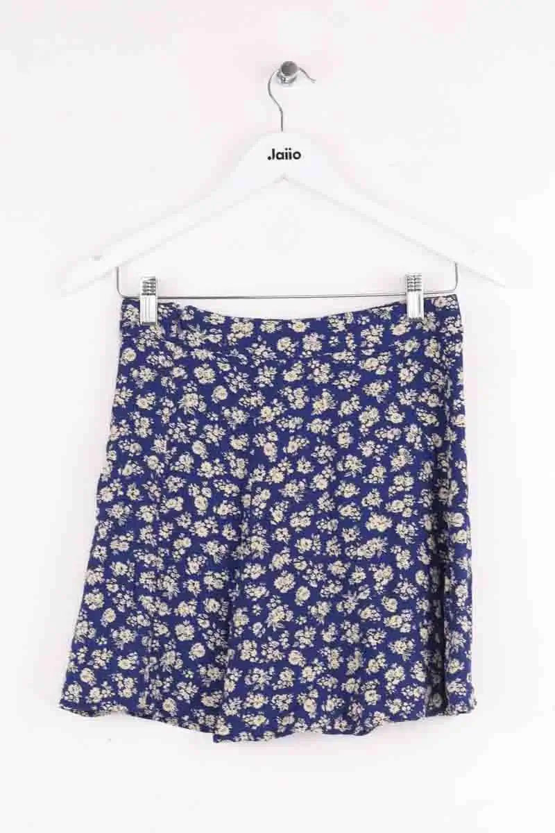 Mini jupe Sézane Bleu en Synthétique