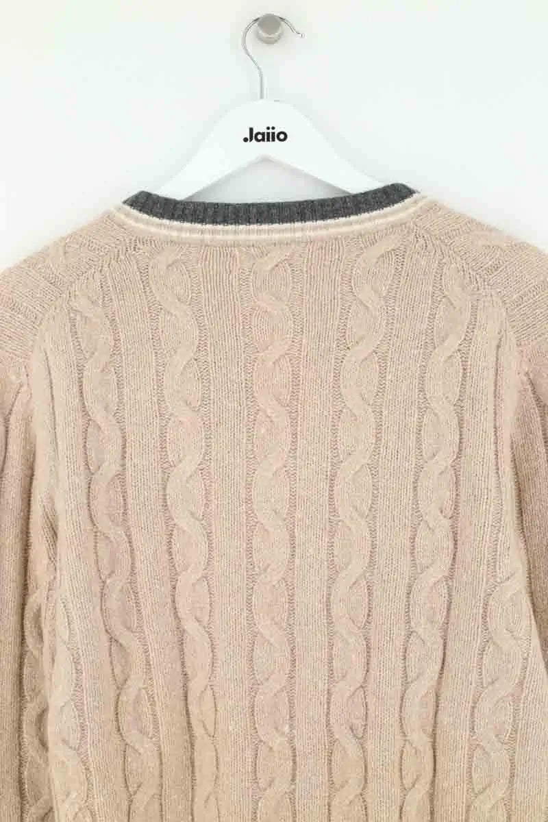 Pull Brunello Cucinelli Beige en Cachemire