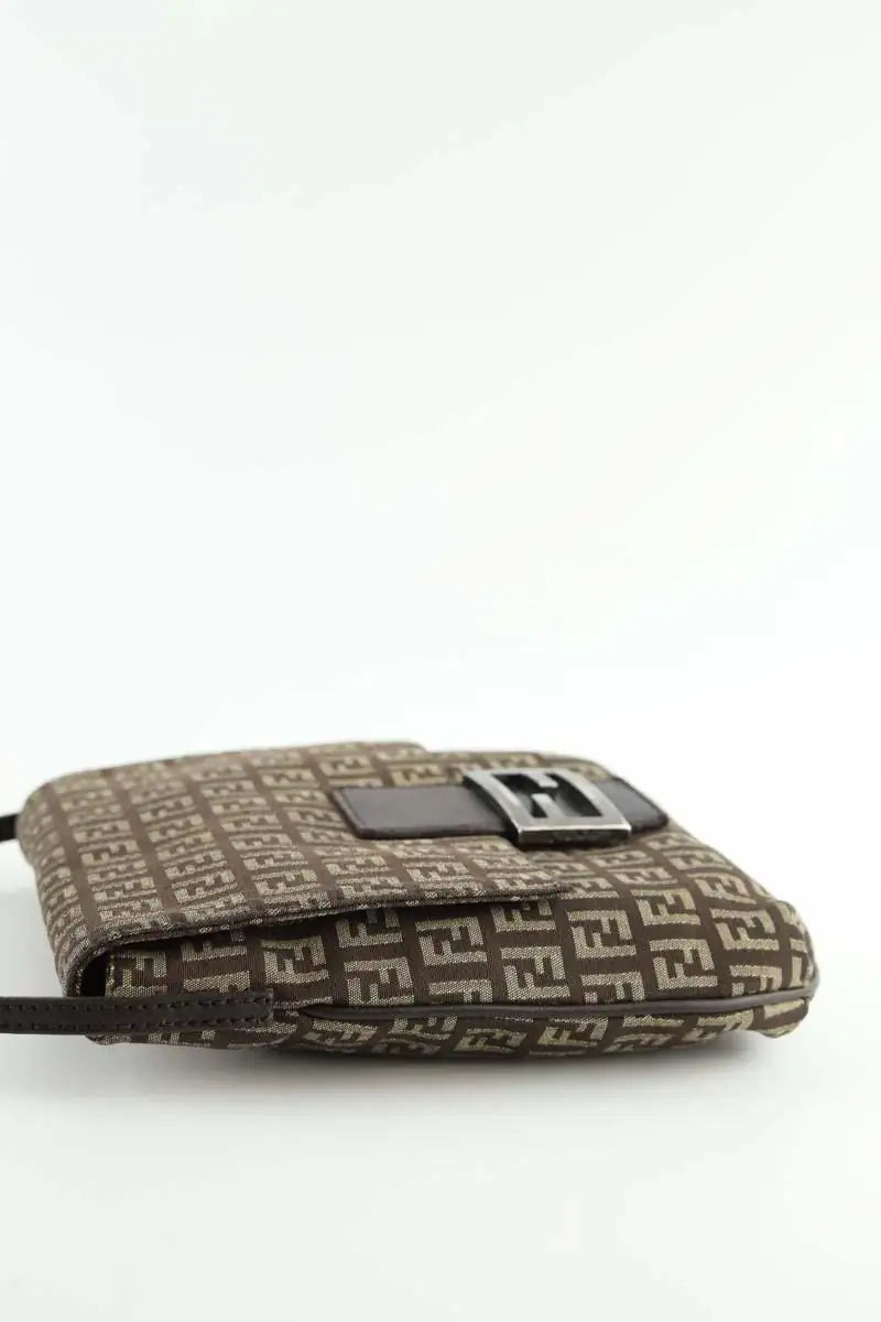 Sac à bandoulière Fendi Marron en Tissu