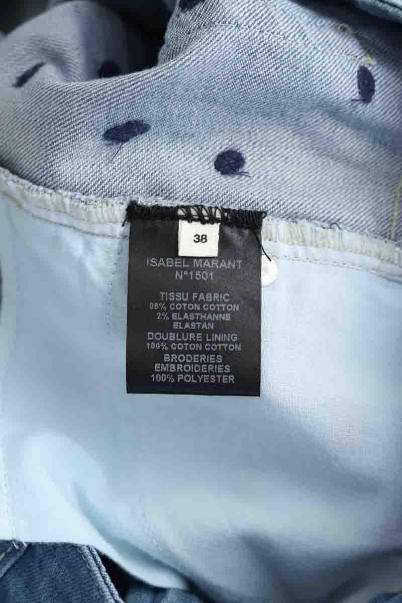 Droit Isabel Marant Étoile  Bleu