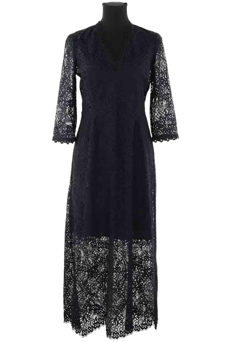 Mi-longueur Claudie Pierlot  Noir