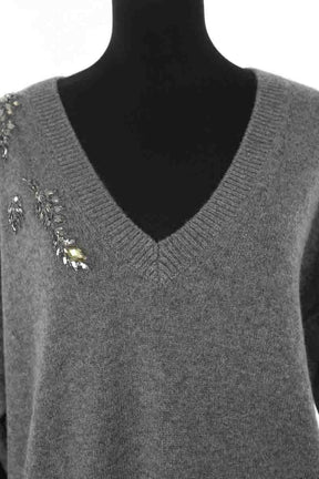 Pull Eric Bompard  Gris