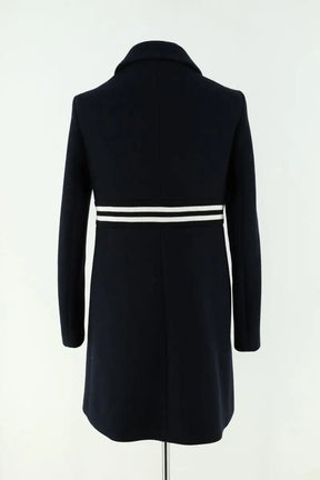 Manteau Maje Marine en Laine