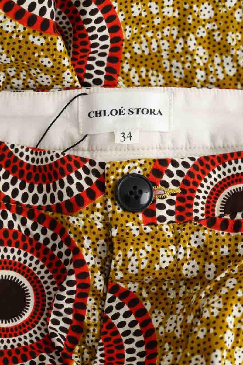 Droit Chloé Stora  Marron