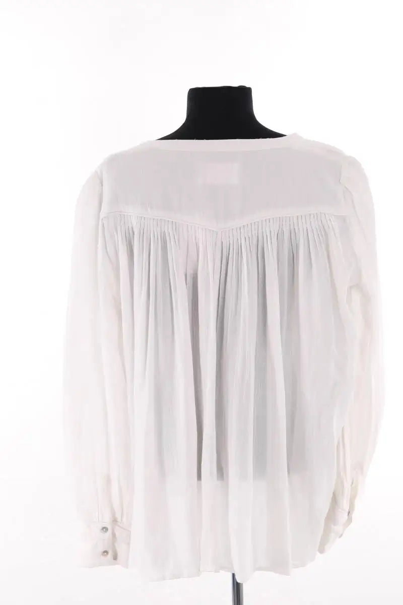 Blouse Ba&Sh Blanc en Coton