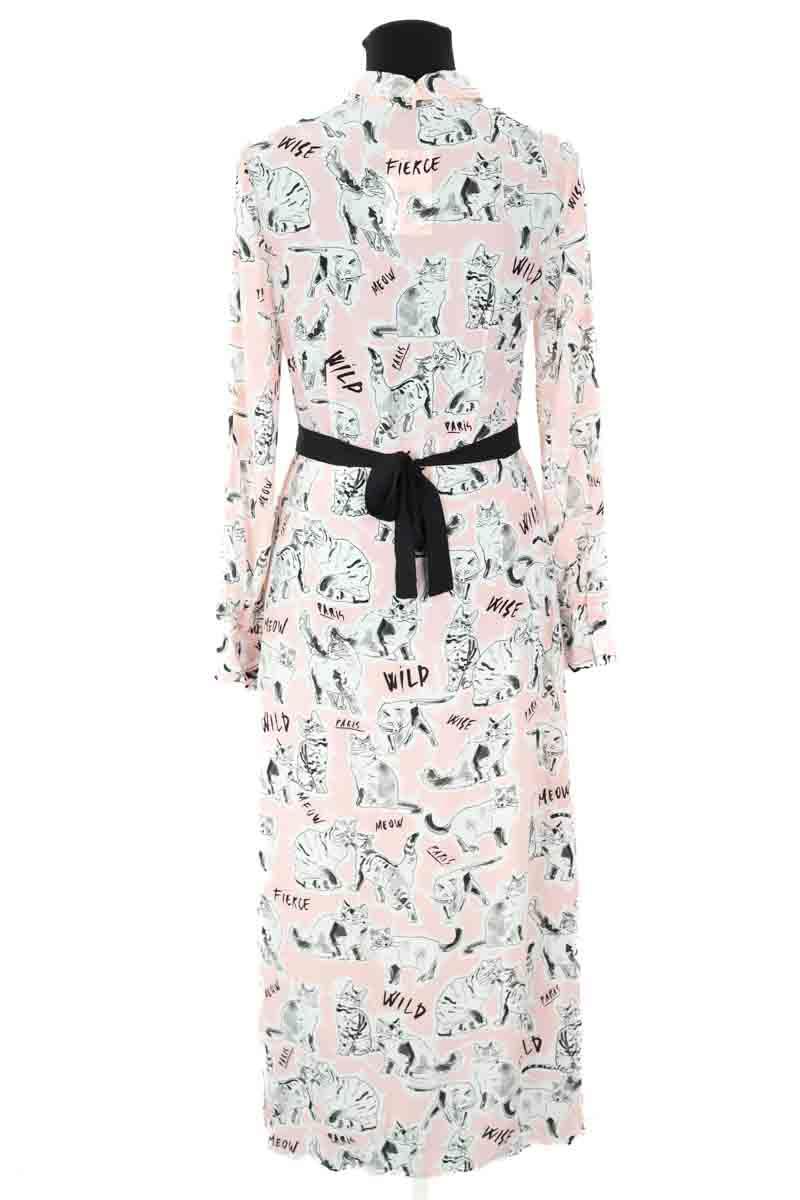 Mi-longueur Claudie Pierlot  Blanc