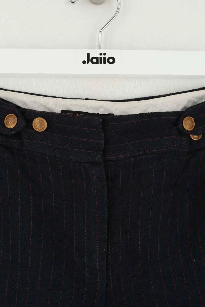 Mini short Maje Bleu en Laine