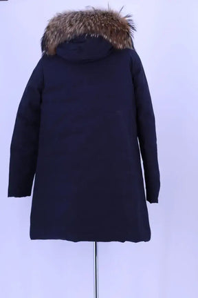 Manteau Moncler Bleu en Synthétique