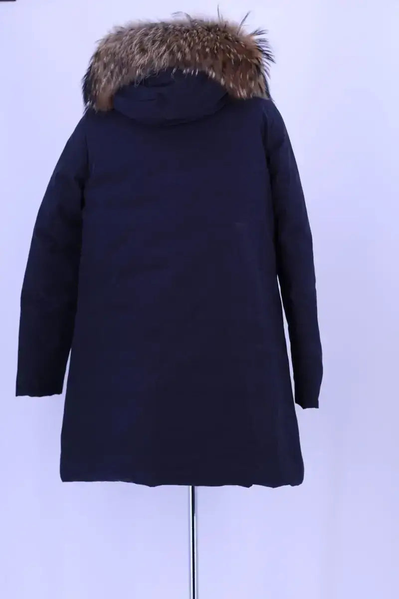 Manteau Moncler Bleu en Synthétique