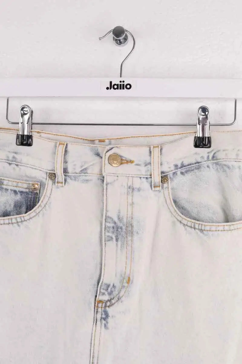 Jean large Sandro Bleu en Coton