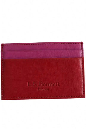 Porte-carte LK Bennett Rouge en Cuir