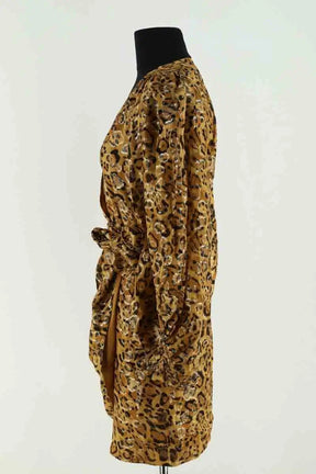 Robe Ba&Sh Jaune en Soie