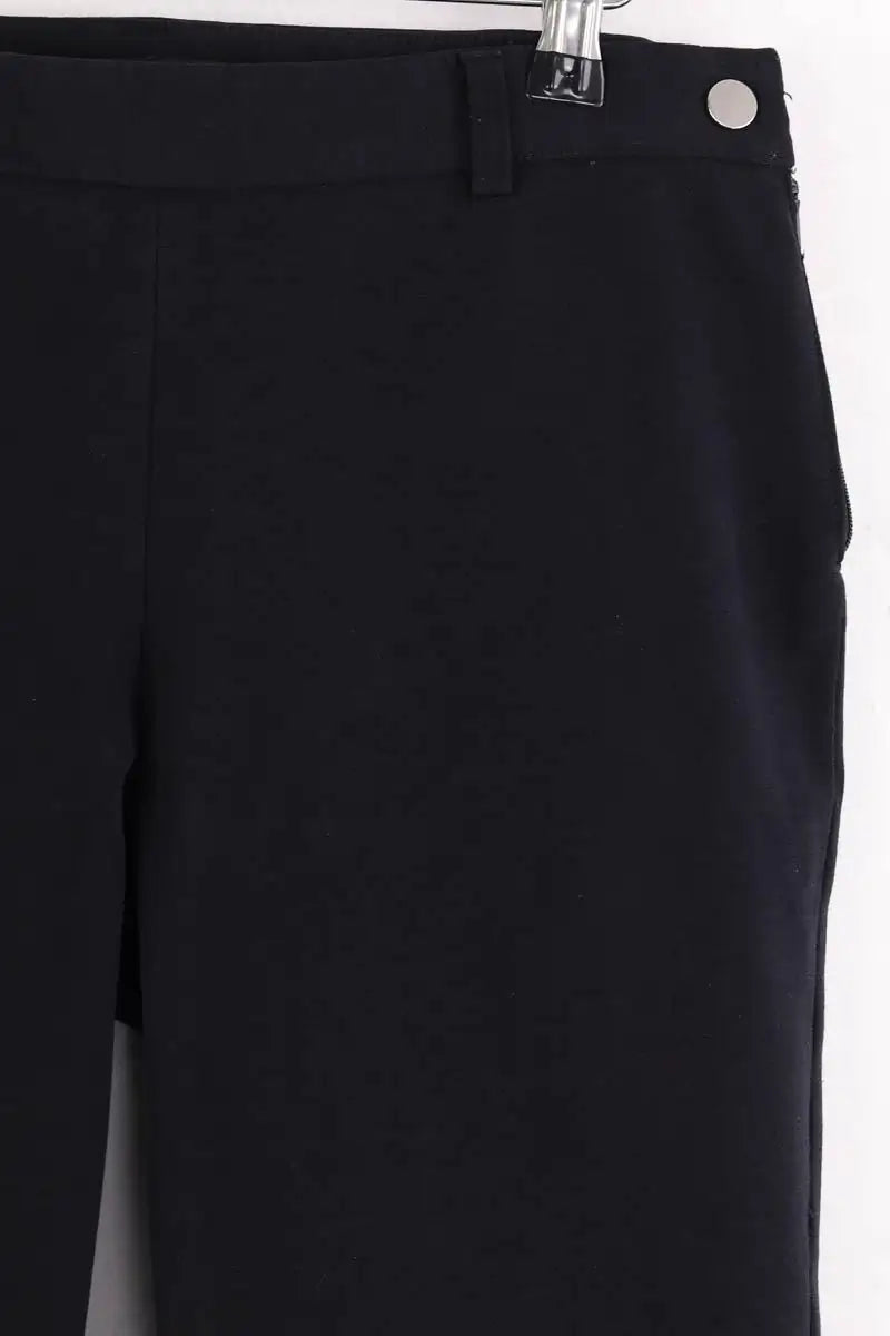 Pantalon droit Tara Jarmon Noir en Coton