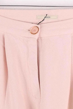 Pantalon Sessun Rose en Coton