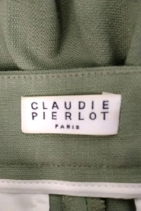 Pantalon large Claudie Pierlot  Vert