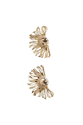 Boucles d'oreilles Sézane Doré en Métal