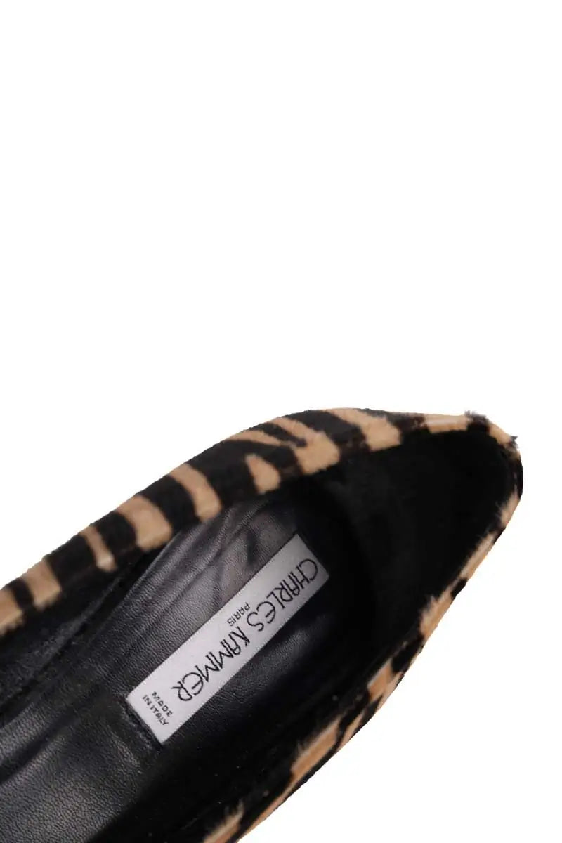 Talons Charles Kammer Noir en Cuir