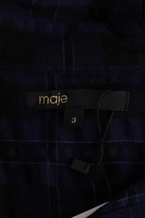 Chemise Maje Bleu en Coton