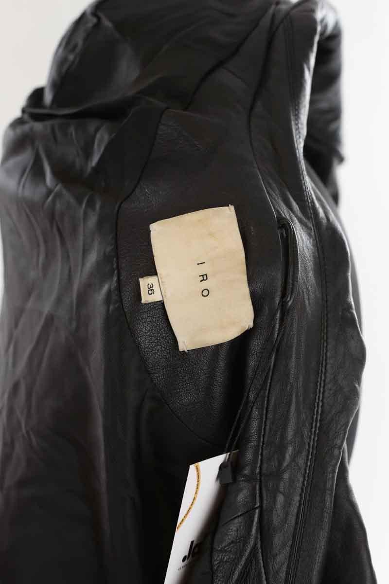 Veste en cuir Iro  Noir