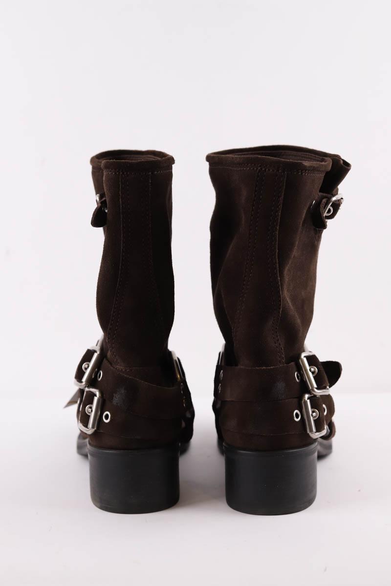 Bottes Miu Miu  Marron