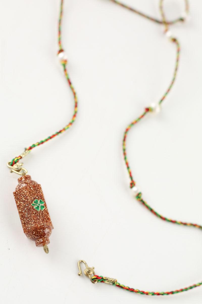 Collier Marie Lichtenberg  Vert