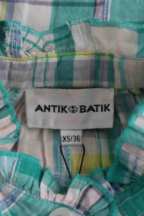 Chemise Antik Batik Bleu en Coton