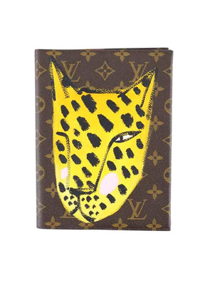 Couverture agenda de bureau Louis Vuitton  Marron