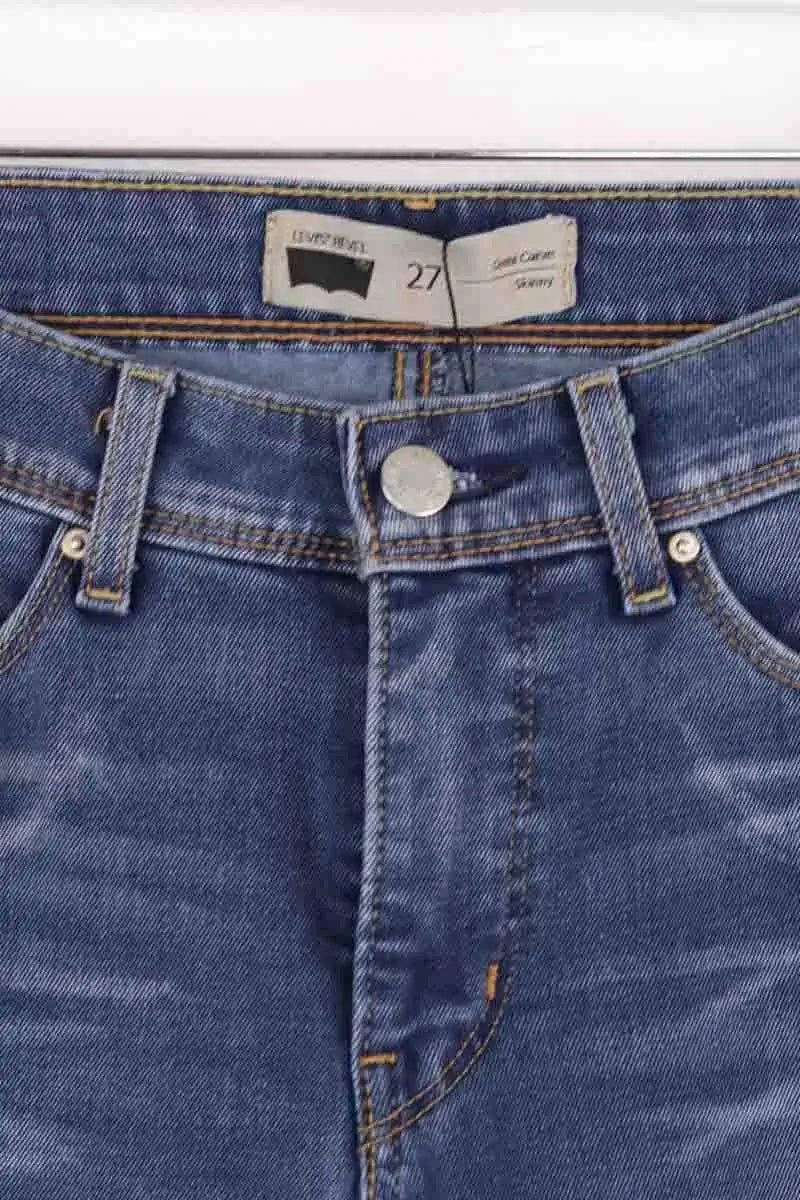 Jean slim Levi's Bleu en Coton