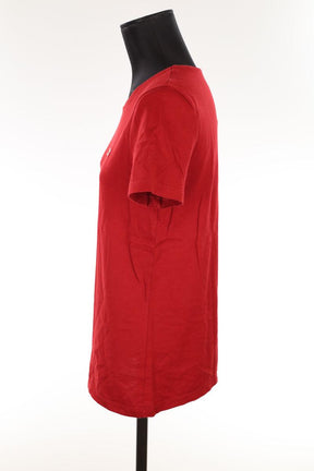 T-shirts Lacoste  Rouge