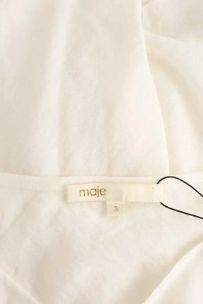 Top sans manche Maje  Blanc