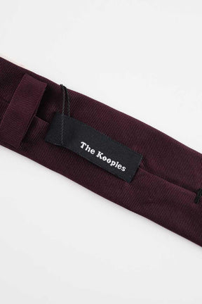 Cravate The Kooples  Bordeaux