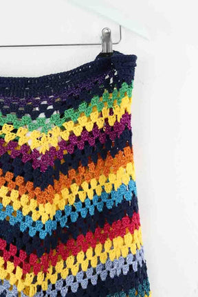 Droit Rose Carmine  Multicolore