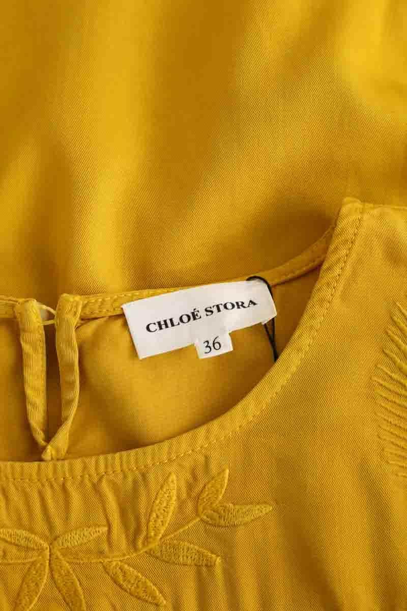 Blouse Chloé Stora  Jaune