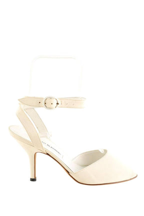 Talons Manolo Blahnik  Ecru