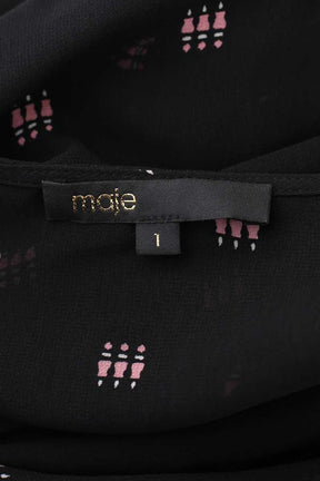 Mi-longueur Maje  Noir