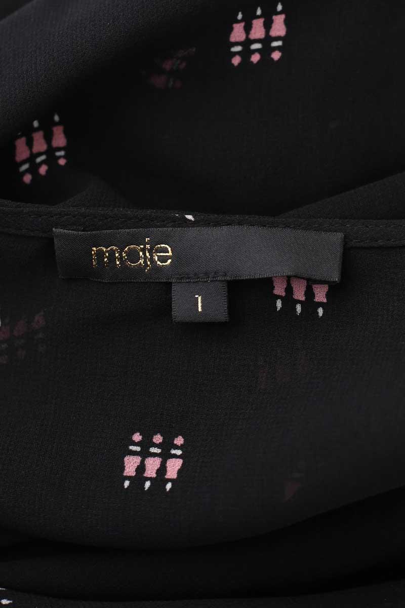 Mi-longueur Maje  Noir