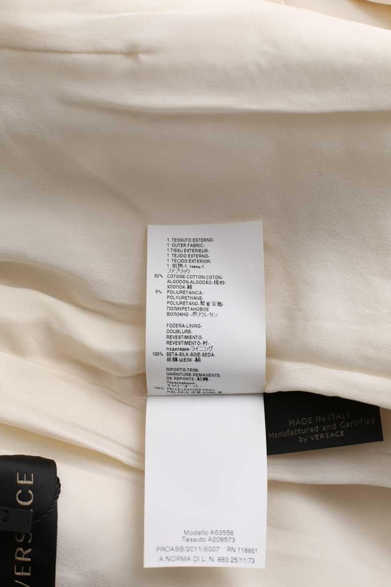 Mi-longueur Versace  Blanc