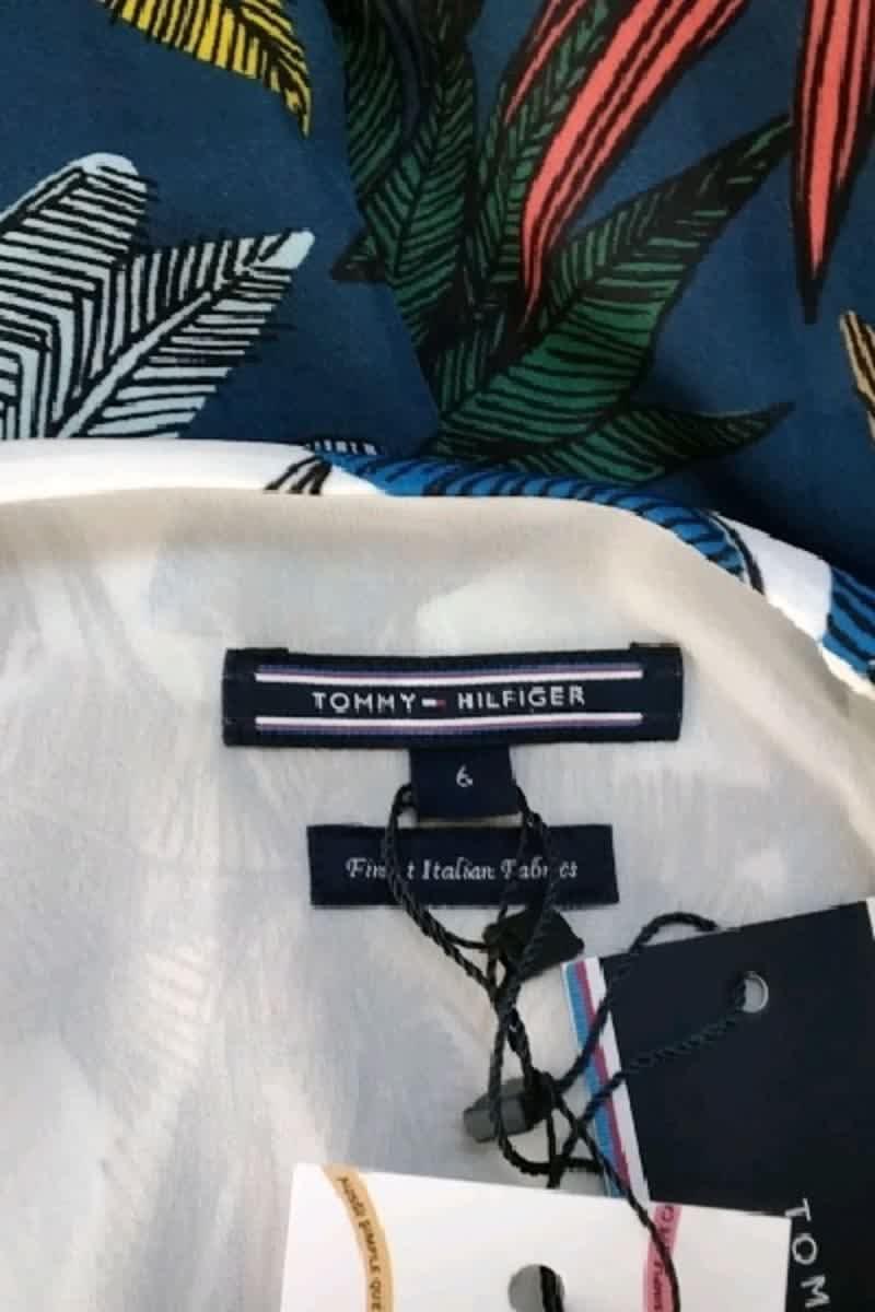 Mi-longueur Tommy Hilfiger  Blanc
